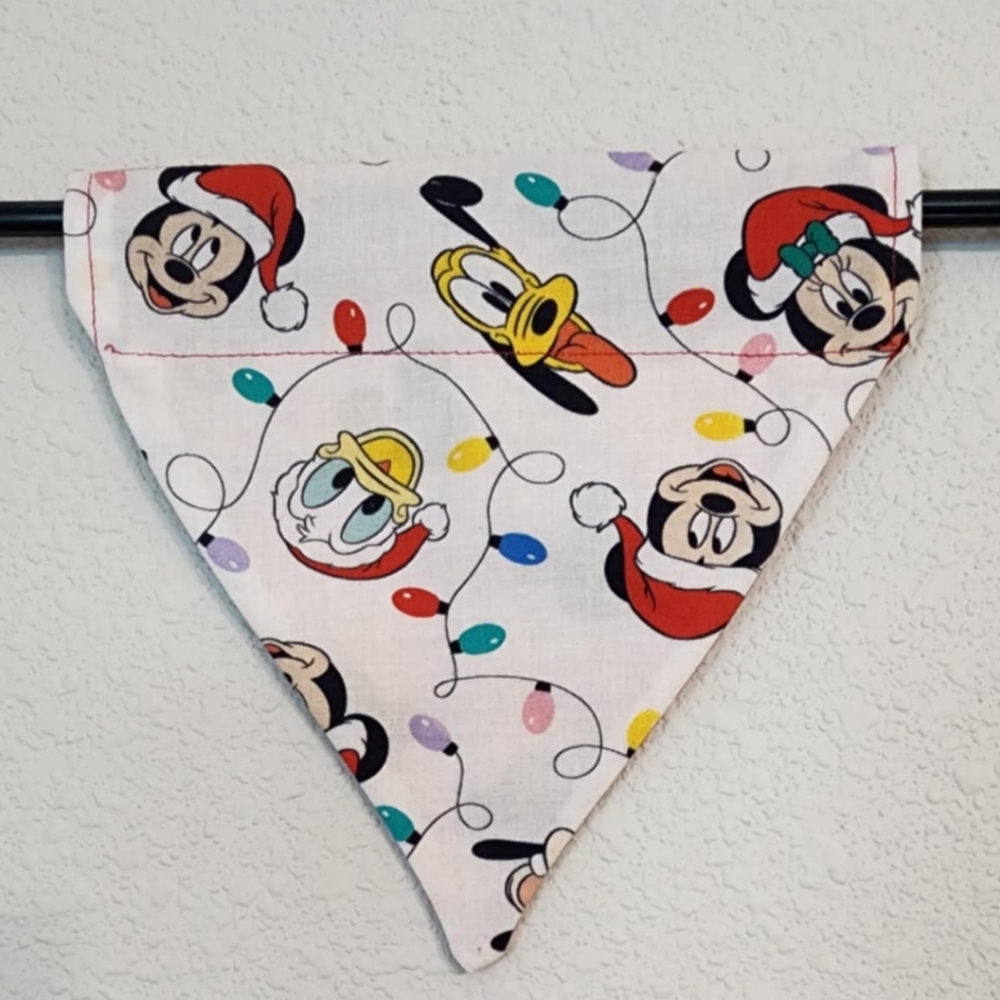 SMALL Disney Festive Dog Bandana